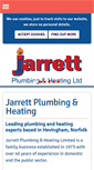 Mobile Screenshot of jarrettplumbing.co.uk